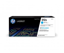 Toner Original HP 212X Cyan ~ 10.000 Paginas