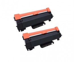 2 Toners Compativeis, Brother TN-2410 / TN-2420 Preto ~ 3.000 Paginas