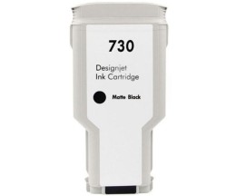 Tinteiro Compativel HP 730 Preto Matte 300ml