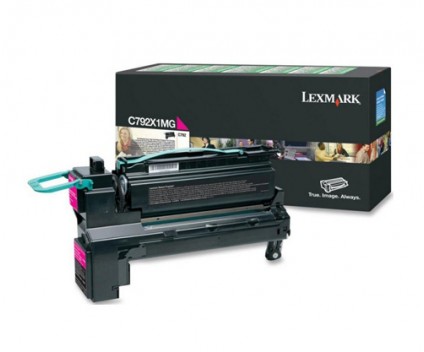 Toner Original Lexmark C792X1MG Magenta ~ 20.000 Paginas