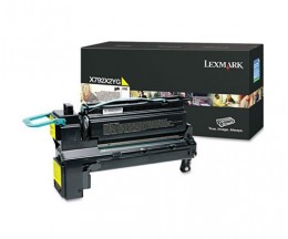 Toner Original Lexmark X792X2YG Amarelo ~ 20.000 Paginas