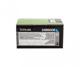 Toner Original Lexmark 24B6008 Cyan ~ 3.000 Paginas