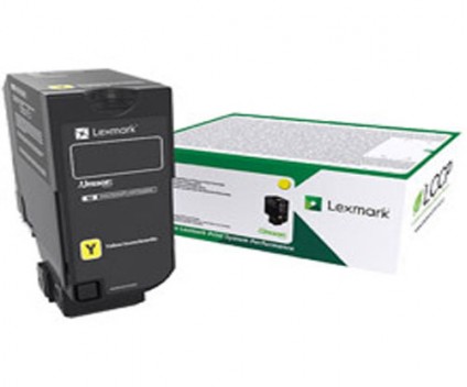 Toner Original Lexmark 74C20Y0 Amarelo ~ 3.000 Paginas