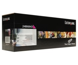 Toner Original Lexmark 24B6843 Magenta ~ 30.000 Paginas