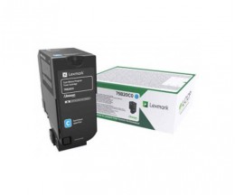 Toner Original Lexmark 75B20C0 Cyan ~ 10.000 Paginas