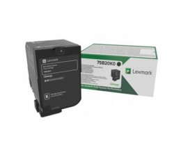 Toner Original Lexmark 75B20K0 Preto ~ 13.000 Paginas