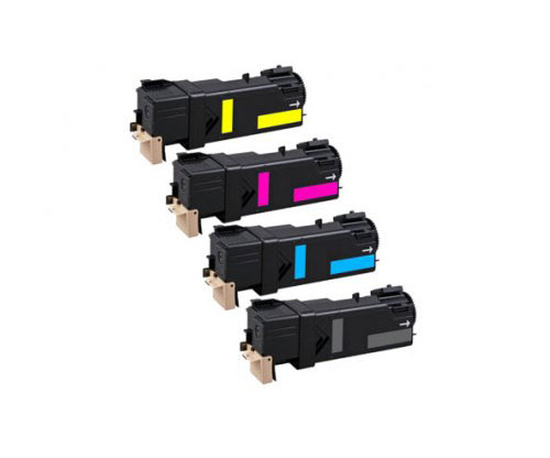 4 Toners Compativeis, Xerox 106R0145X Preto + Cor ~ 3.100 / 2.500 Paginas