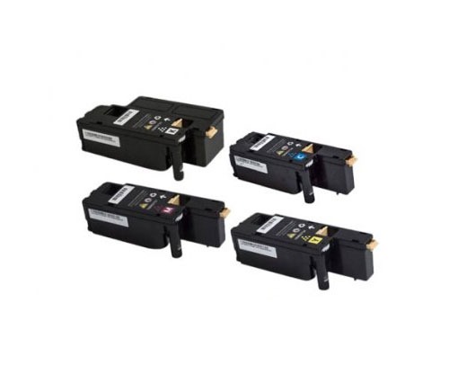 4 Toners Compativeis, Xerox 106R0275X Preto + Cor ~ 2.000 / 1.000 Paginas