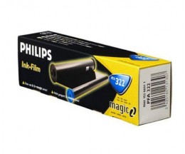 Rolo de Transferencia Termica Original Philips PFA322 Preto ~ 150 Paginas