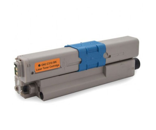 Toner Compativel OKI C310 / 44469803 Preto ~ 3.500 Paginas