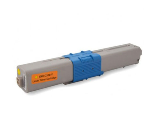 Toner Compativel OKI C310 / 44469704 Amarelo ~ 2.000 Paginas