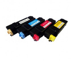 4 Toners Compativeis, Xerox 6125 Preto + Cor ~ 2.000 / 1.000 Paginas