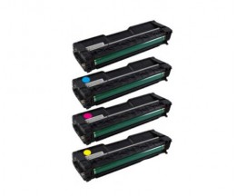 4 Toners Compativeis, Ricoh 40605X Preto + Cor ~ 2.000 Paginas