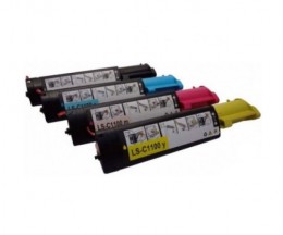 4 Toners Compativeis, DELL 5931015X Preto + Cor ~ 2.000 Paginas