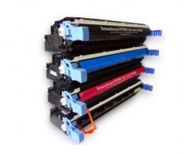 4 Toners Compativeis, HP 645A Preto + Cor ~ 13.000 / 12.000 Paginas