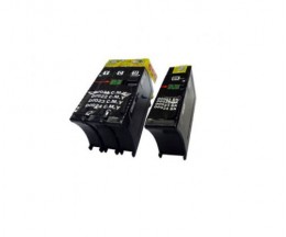 2 Tinteiros Compativeis, DELL 21 / 22 / 23 / 24 Preto 19ml + Cor 30ml