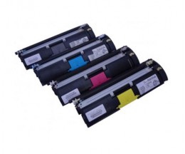 4 Toners Compativeis, Konica Minolta A00WX32 Preto + Cor ~ 4.500 Paginas