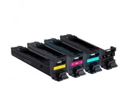 4 Toners Compativeis, Konica Minolta A0DKX52 Preto + Cor ~ 8.000 Paginas