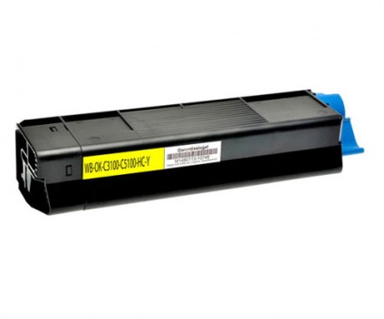 Toner Compativel OKI 42127405 Amarelo ~ 5.000 Paginas