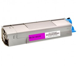 Toner Compativel OKI 43865722 Magenta ~ 6.000 Paginas