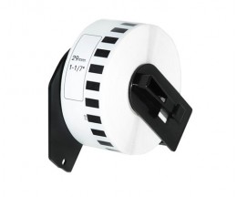 Etiquetas Compativel Brother DK22210 29mm x 30.48m Rolo Branco