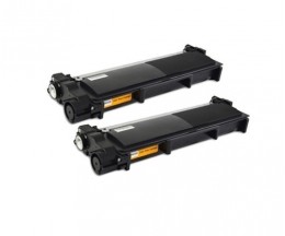 2 Toners Compativeis, Brother TN-2320 Preto ~ 2.600 Paginas