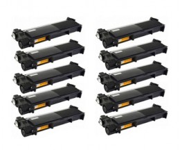 10 Toners Compativeis, Brother TN-2320 Preto ~ 2.600 Paginas