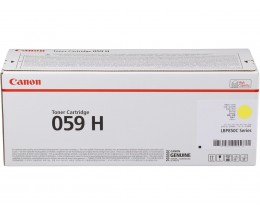 Toner Original Canon 059H Amarelo ~ 13.500 Paginas
