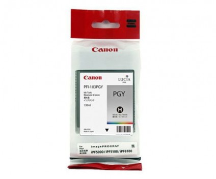 Tinteiro Original Canon PFI-103 PGY Cinza Foto 130ml