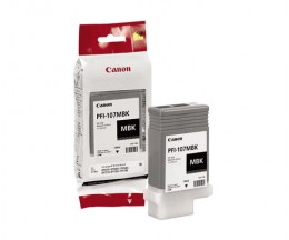 Tinteiro Original Canon PFI-107 MBK Preto Matte 130ml