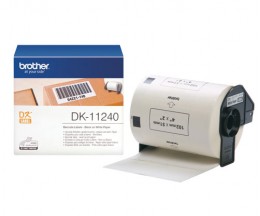 Etiquetas Originais, Brother DK11240 102mm x 51mm 600 / Rolo Branco