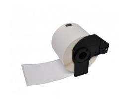 Etiquetas Compativeis, Brother Rolo DK11241 102mm x 152mm 200 / Rolo Branco