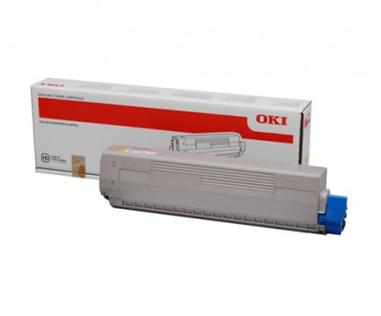 Toner Original OKI 44844505 Amarelo ~ 10.000 Paginas