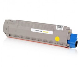 Toner Compativel OKI 44844505 Amarelo ~ 10.000 Paginas