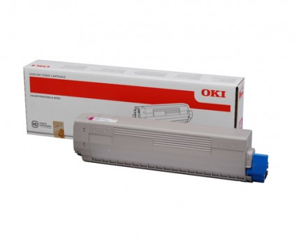 Toner Original OKI 44844506 Magenta ~ 10.000 Paginas