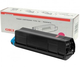 Toner Original OKI 42127406 Magenta ~ 5.000 Paginas