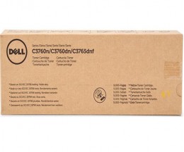 Toner Original DELL 59311116 / RGJCW Amarelo ~ 5.000 Paginas