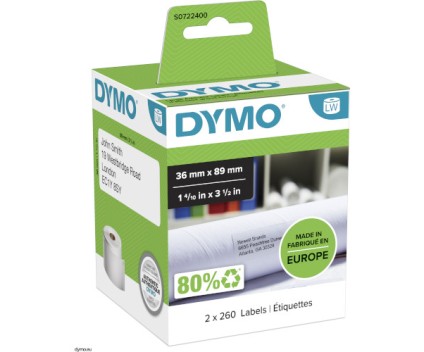 Fita Original DYMO 99012 36mm x 89mm