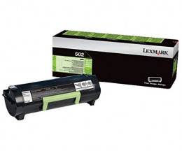 Toner Original Lexmark 502 Preto ~ 1.500 Paginas