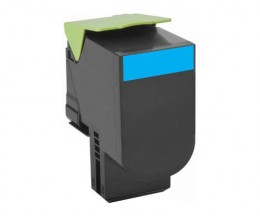 Toner Compativel Lexmark 702HC Cyan ~ 3.000 Paginas