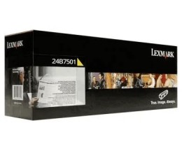 Toner Original Lexmark 24B7501 Amarelo ~ 6.000 Paginas