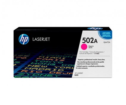 Toner Original HP 502A Magenta ~ 4.000 Paginas