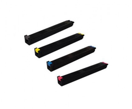 4 Toners Compativeis, Sharp MX31 Preto + Cor ~ 18.000 / 15.000 Paginas