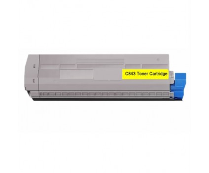 Toner Compativel OKI 46471101 Amarelo ~ 7.000 Paginas