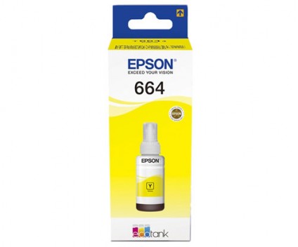 Tinteiro Original Epson T6644 Amarelo 70ml