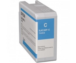 Tinteiro Original Epson SJIC36P / C Cyan 80ml