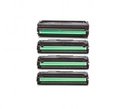 4 Toners Compativeis, Samsung 503L Preto + Cor ~ 8.000 / 5.000 Paginas