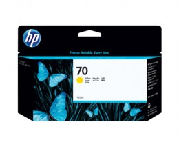 Tinteiro Original HP 70 Amarelo 130ml