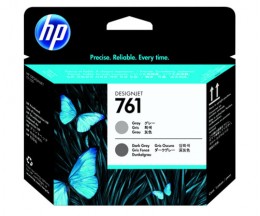 Cabeça de Impressão Original HP 761 Cinza / Cinza Escuro