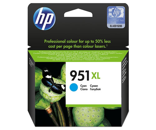 Tinteiro Original HP 951 XL Cyan 24ml ~ 1.500 Paginas